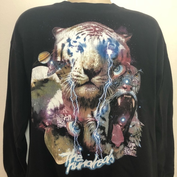 The Hundreds Mens Large Retro Tiger Mens Pull Over - Picture 1 of 4